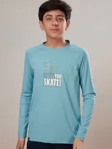 Technosport Boys aw'24 UPF50 Typography Printed Sports T-shirt