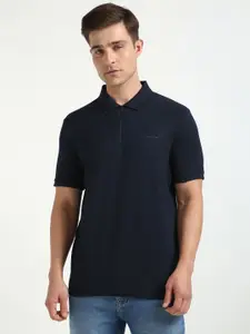 Calvin Klein Jeans Men Solid Polo Collar Cotton T-shirt