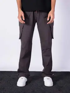 HOP HEAD Men Cotton Straight Fit Easy Wash Regular Track Pants