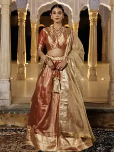 Geroo Luxe Ready to Wear Lehenga & Unstitched Blouse With Dupatta