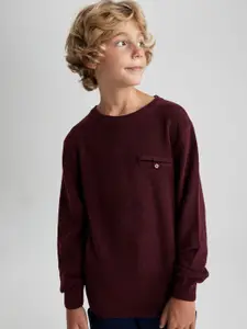 DeFacto Boys Round Neck Long Sleeves Pullover