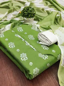 JULEE Floral Printed Unstitched Dress Material