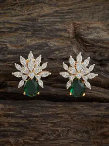 Kushal's Fashion Jewellery Gold-Plated Cubic Zirconia-Embellished Bridal Finger Ring