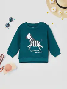 max Girls Pullover Sweatshirt With Applique Details
