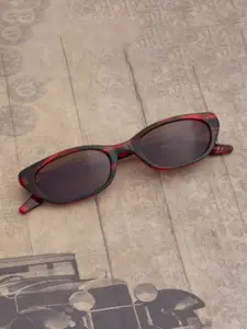 Ted Smith Brown Cateye Aesthetic Luxury Acetate Women Sunglasses with Polarised Lens