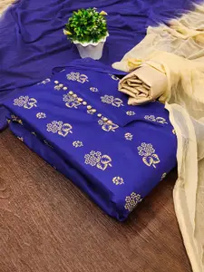 APNISHA Ethnic Motifs Printed Unstitched Dress Material