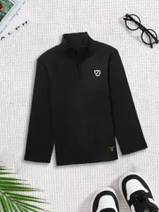 BAESD Boys High Neck Cotton Sweatshirt