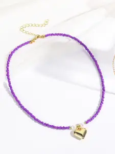 StyleCast x Revolte Gold-Plated Beaded Necklace