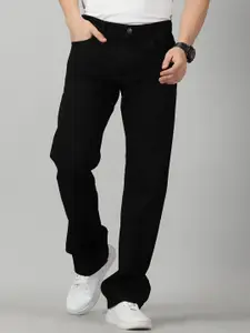 VUDU Men Comfort Relaxed Fit Light Fade Stretchable Jeans