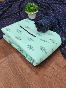 APNISHA Geometric Printed Unstitched Dress Material