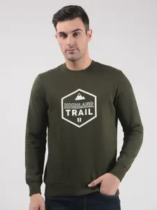 Numero Uno Men Typography Printed Round Neck Sweatshirt