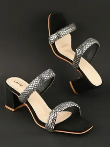 Lavie Women Embellished Block Heel Sandals
