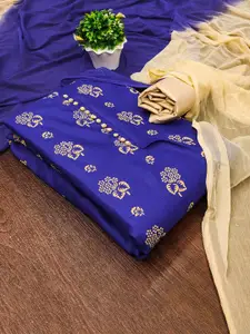 JULEE Floral Printed Unstitched Dress Material