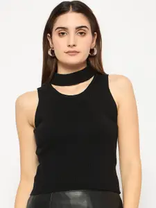 Madame Women High Neck Pullover