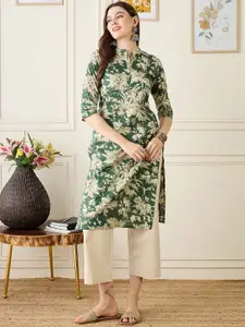 Anouk Women Floral Printed Kurta