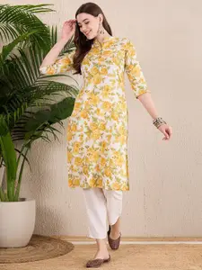 Anouk Women Floral Printed Kurta