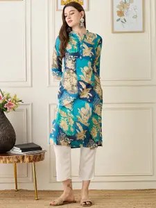 Anouk Women Floral Printed Kurta