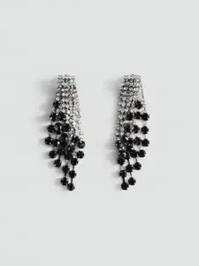 MANGO Cascade Contemporary Drop Earrings