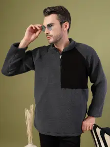 Rigo Men Colourblocked Sweatshirt