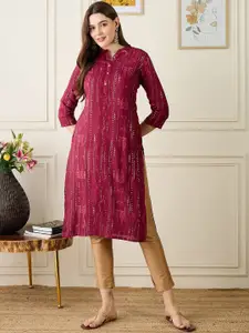 Anouk Women Geometric Print Kurta