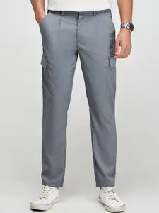 Red Flame Men Cargos Trousers