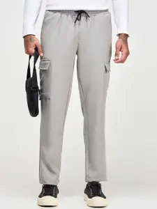 Red Flame Men Cargos Trousers