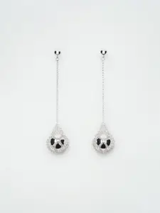 MANGO Contemporary Drop Earrings