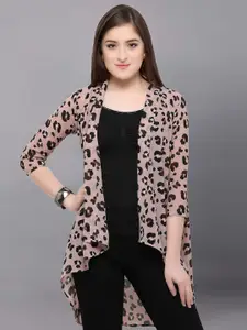 DressBerry Animal Skin Printed Shrug