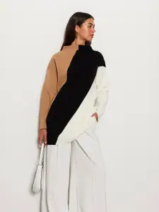 Trendyol Women Colourblocked Pullover