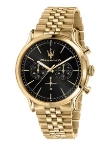 Maserati Men Dial & Stainless Steel Bracelet Style Straps Analogue Watch R8873618023