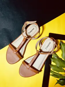 DressBerry Women Open Toe Flats