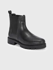 The Roadster Lifestyle Co Women Block-Heeled Chelsea Boots