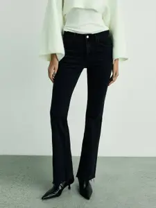 MANGO Women Flared Stretchable Jeans