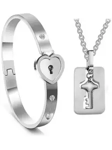 Lila Lock & Key Bracelet & Chain
