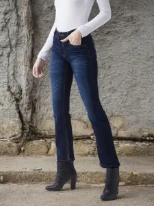 DressBerry Women Bootcut Light Fade Stretchable Jeans