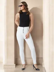 DressBerry Women Skinny Fit High-Rise Stretchable Jeans