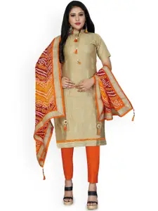 Maroosh Floral Printed Unstitched Dress Material