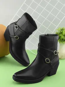The Roadster Lifestyle Co. Women Block-Heeled Regular Boots