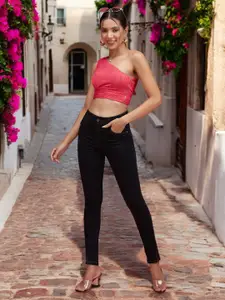 DressBerry Women Skinny Fit High-Rise Stretchable Jeans