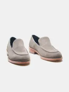 KOZASKO Men Leather Formal Slip-Ons