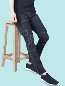 LINARIA Men Classic Regular Fit Low Distress Jeans