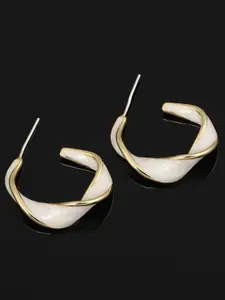 Celestique Contemporary Hoop Earrings