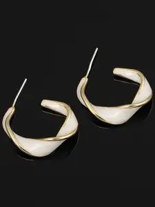 Celestique Contemporary Hoop Earrings