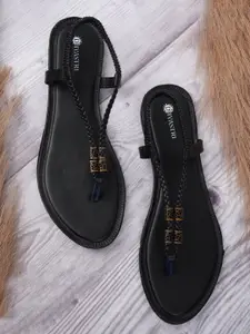 DIVASTRI Women T-Strap Flats