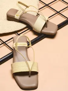 DIVASTRI Women Open Toe Flats