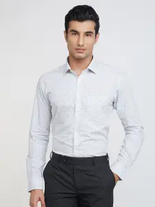 Park Avenue Slim Fit Checked Formal Shirt
