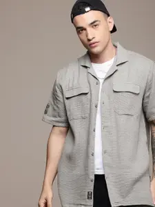 The Roadster Life Co. Pure Cotton Relaxed Fit Casual Shirt