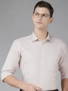 Park Avenue Self Design Slim Fit Pure Cotton Formal Shirt