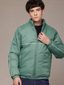 The Roadster Lifestyle Co. Mock Collar Padded Jacket