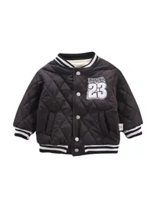 StyleCast x Revolte Boys Graphic Printed Cotton Casual Quilted Insulator Jacket